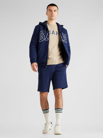 GAP Обычный Штаны в Синий