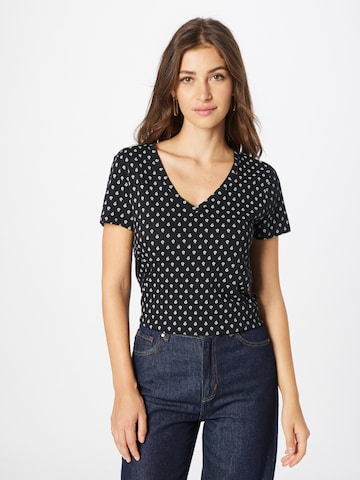 GAP Shirt in Zwart: voorkant