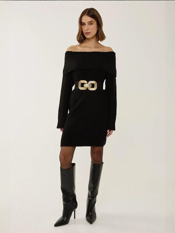 Abito in maglia di Hiccup in nero