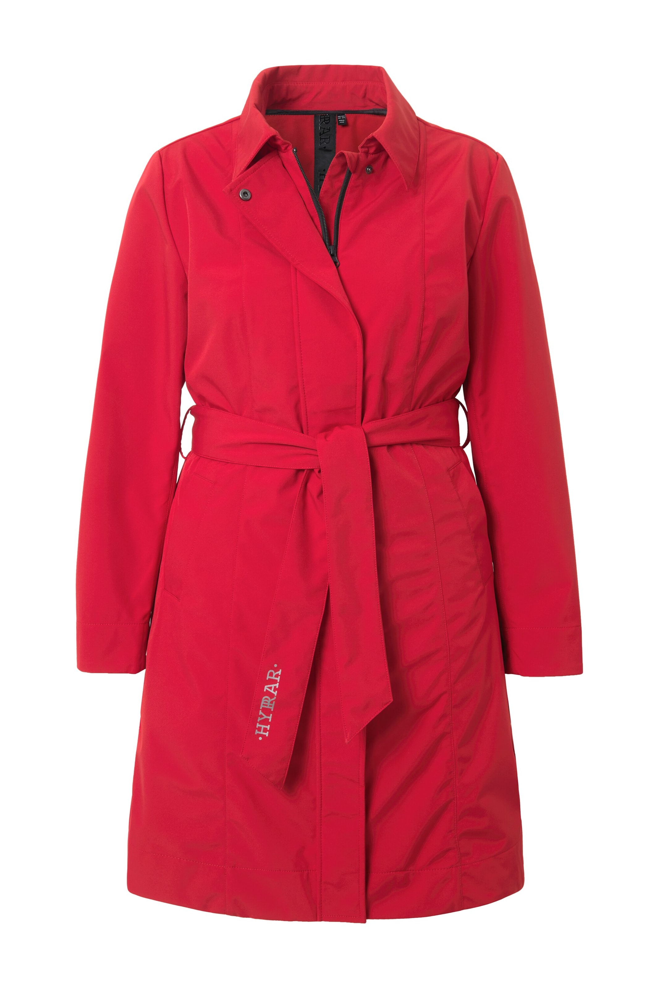 Ulla Popken Tussenmantel in Rood: voorkant