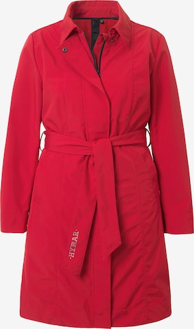 Ulla Popken Tussenmantel in Rood: voorkant