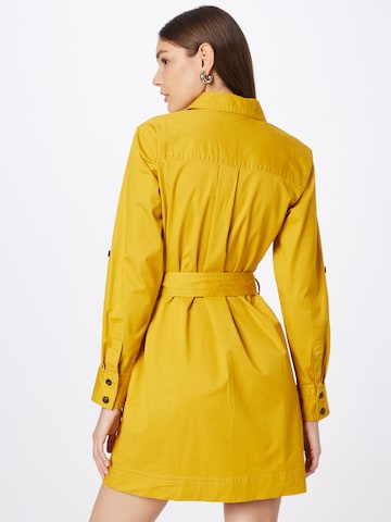 Banana Republic Shirt dress in Yellow