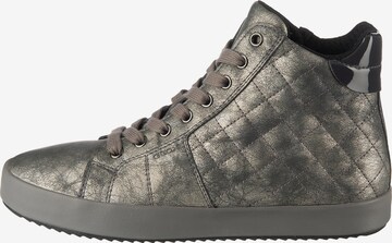 GEOX High-Top Sneakers 'Blomiee' in Silver