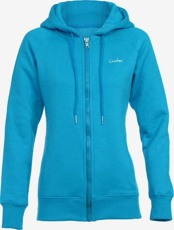 Winshape Sportsweatjacke 'J005' in Blau: predná strana