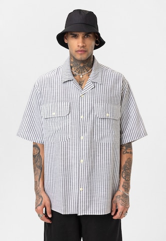 Dandalo Comfort fit Button Up Shirt 'Rik' in Black: front