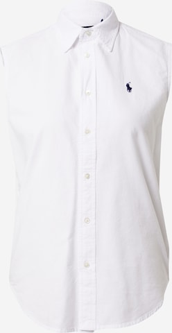 Polo Ralph Lauren Blouse in White: front