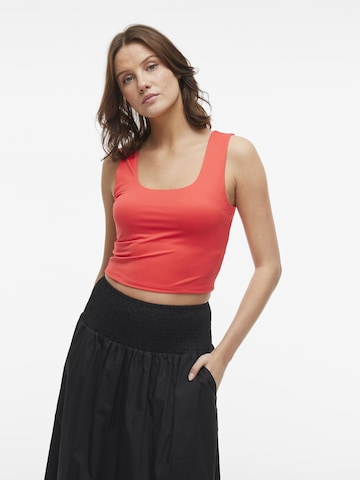 VILA Top in Rood: voorkant