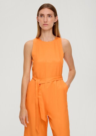 s.Oliver BLACK LABEL Jumpsuit in Oranje