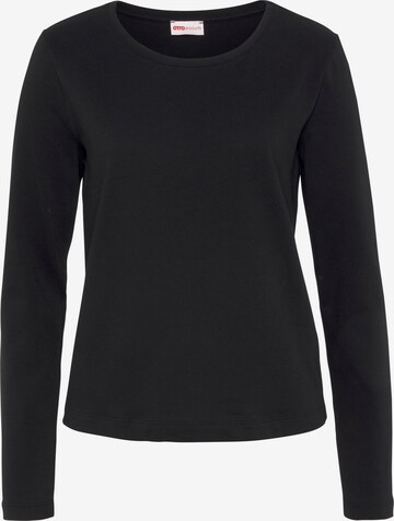 OTTO products Shirt in Black: front