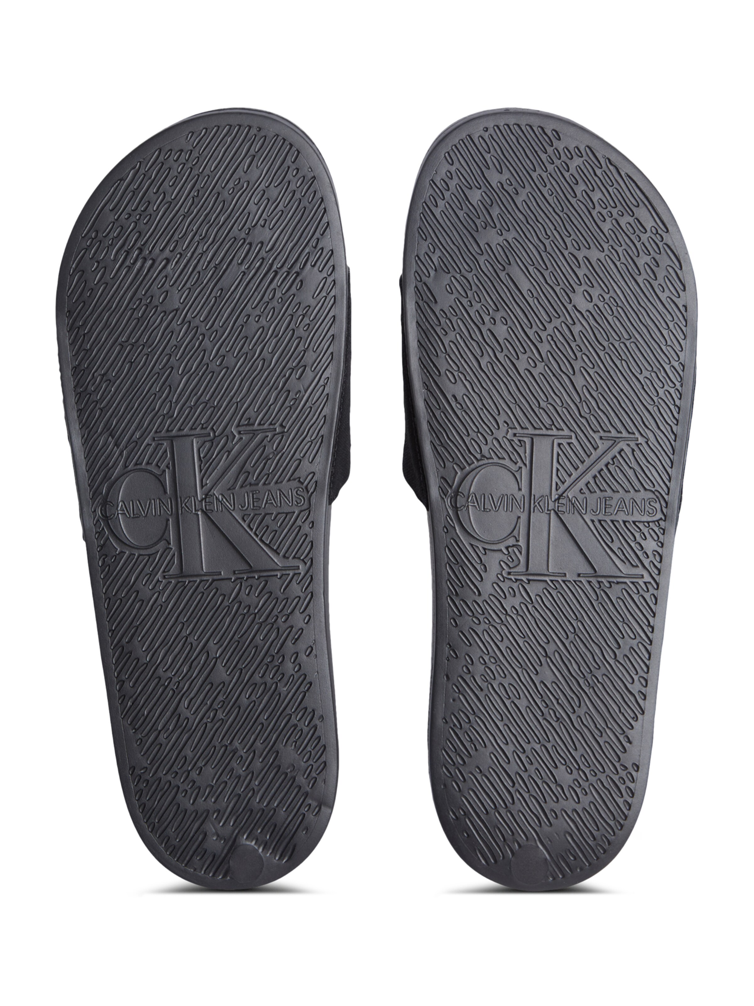 Calvin Klein Šľapky - Čierna