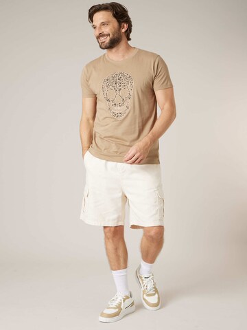 T-Shirt 'Shadow' Deeluxe en marron