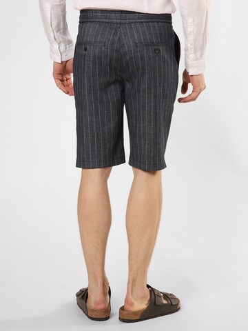 Regular Pantalon 'Philip' Finshley & Harding London en bleu