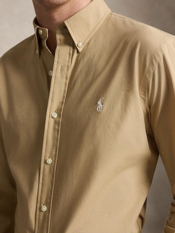 Polo Ralph Lauren Slim fit Srajca | zelena barva