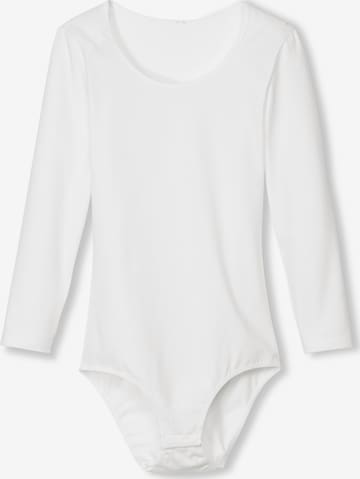 CALIDA Shirt Bodysuit in White: front