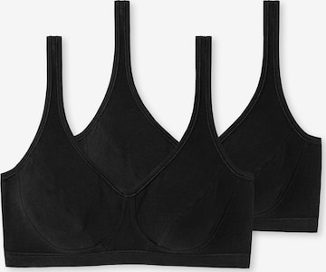 Soutien-gorge SCHIESSER en noir : devant