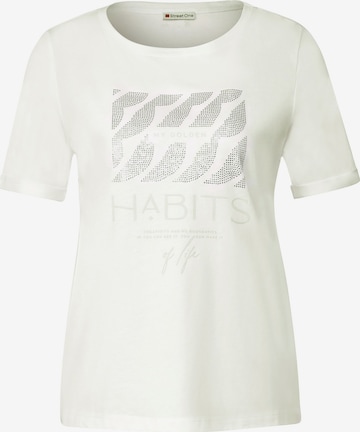 STREET ONE - Camiseta en blanco: frente