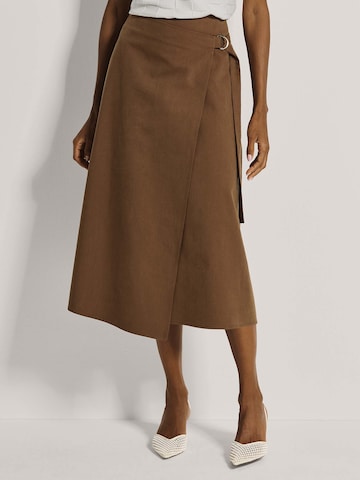 Jupe MADELEINE en marron