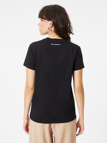 Karl Lagerfeld Shirt 'Future' in Black