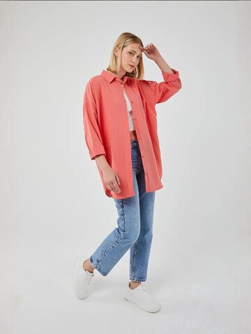 Camicia da donna di MixRay in rosso