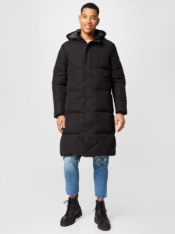 GUESS Winter jacket in Black: front