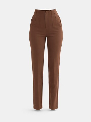 LEAFLETIC Regular Trousers 'Leafletic Women’s Long Pant' in Brown: front