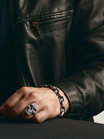 REYTEL Armband 'VOLCANO CHAIN'‌‌‌‌ in Silber