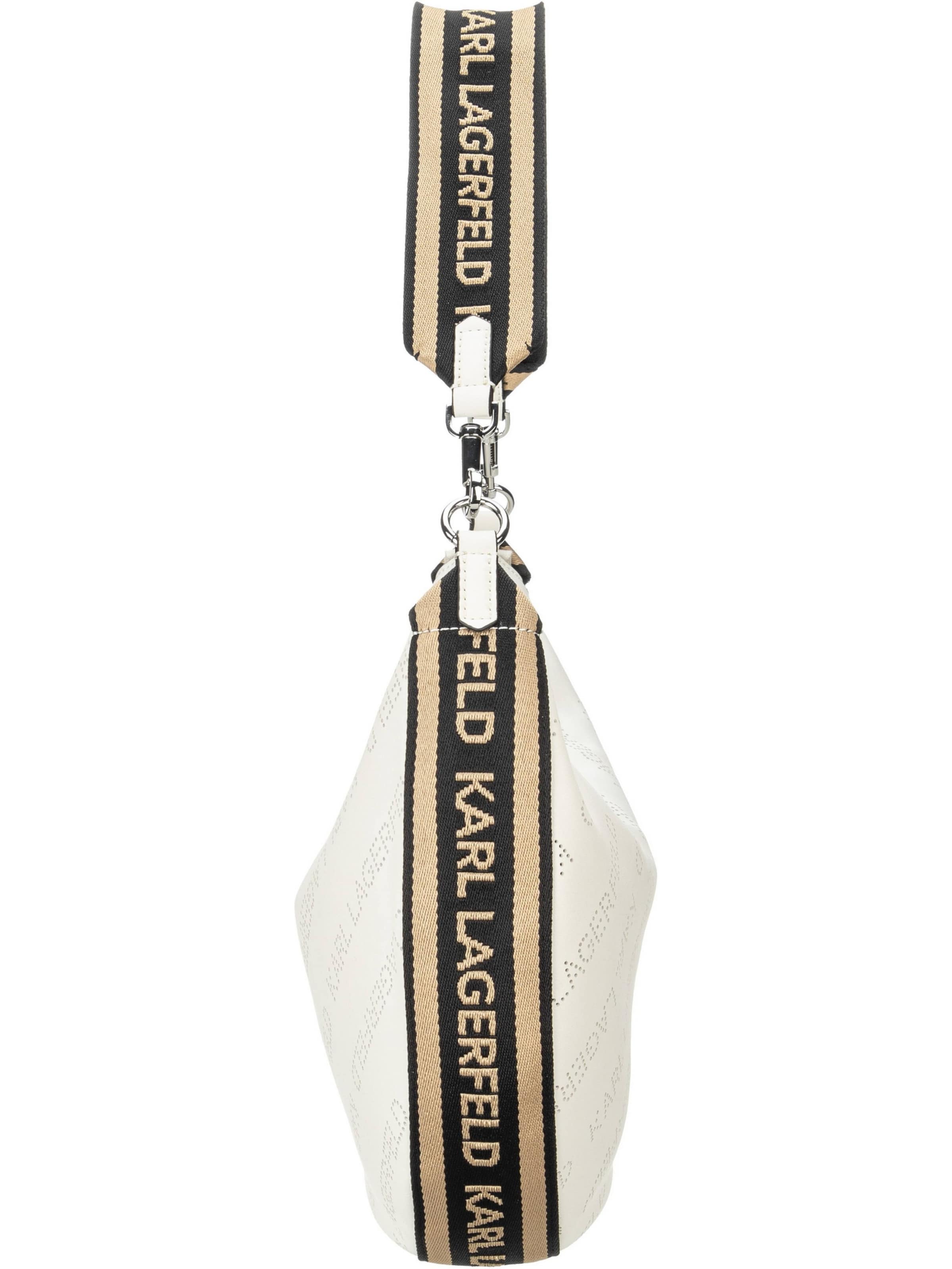 Karl Lagerfeld Schoudertas 'Moon' in Wit