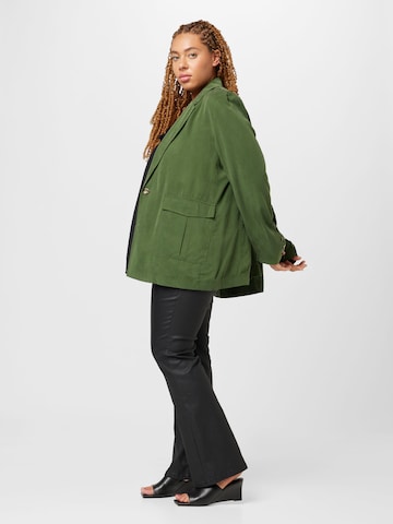 Warehouse Curve Blazer in Green