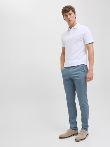 JACK & JONES - Slimfit Pantalón chino 'JJIMARCO JJBOWIE' en azul