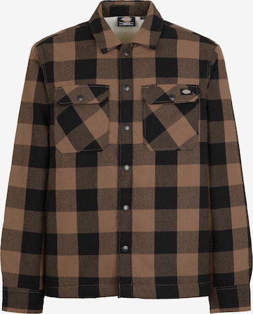DICKIES Демисезонная куртка 'LINED SACRAMENTO' в Черный: спереди