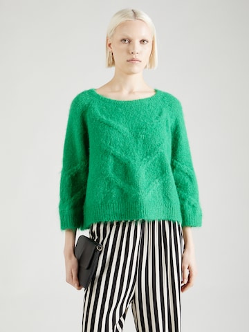 Pull-over 'Tortuga' Lollys Laundry en vert : devant