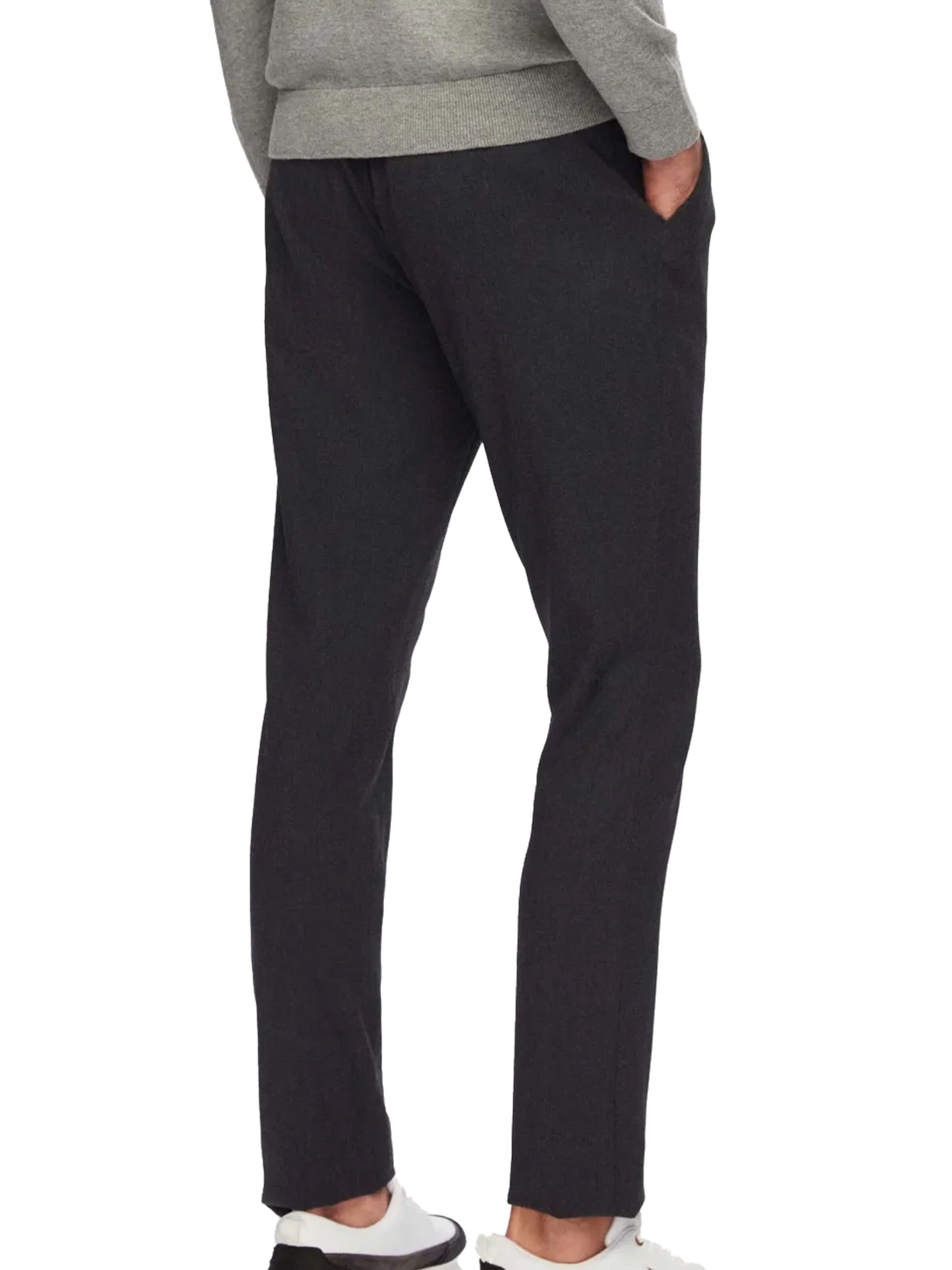 D’S Damat Slimfit Chino in Grijs