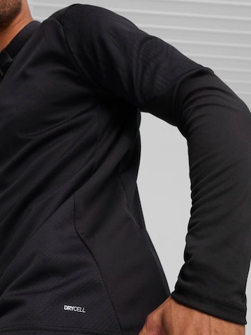 PUMA - Camiseta 'Puma Teamfinal Training 14 Zip Top' en negro