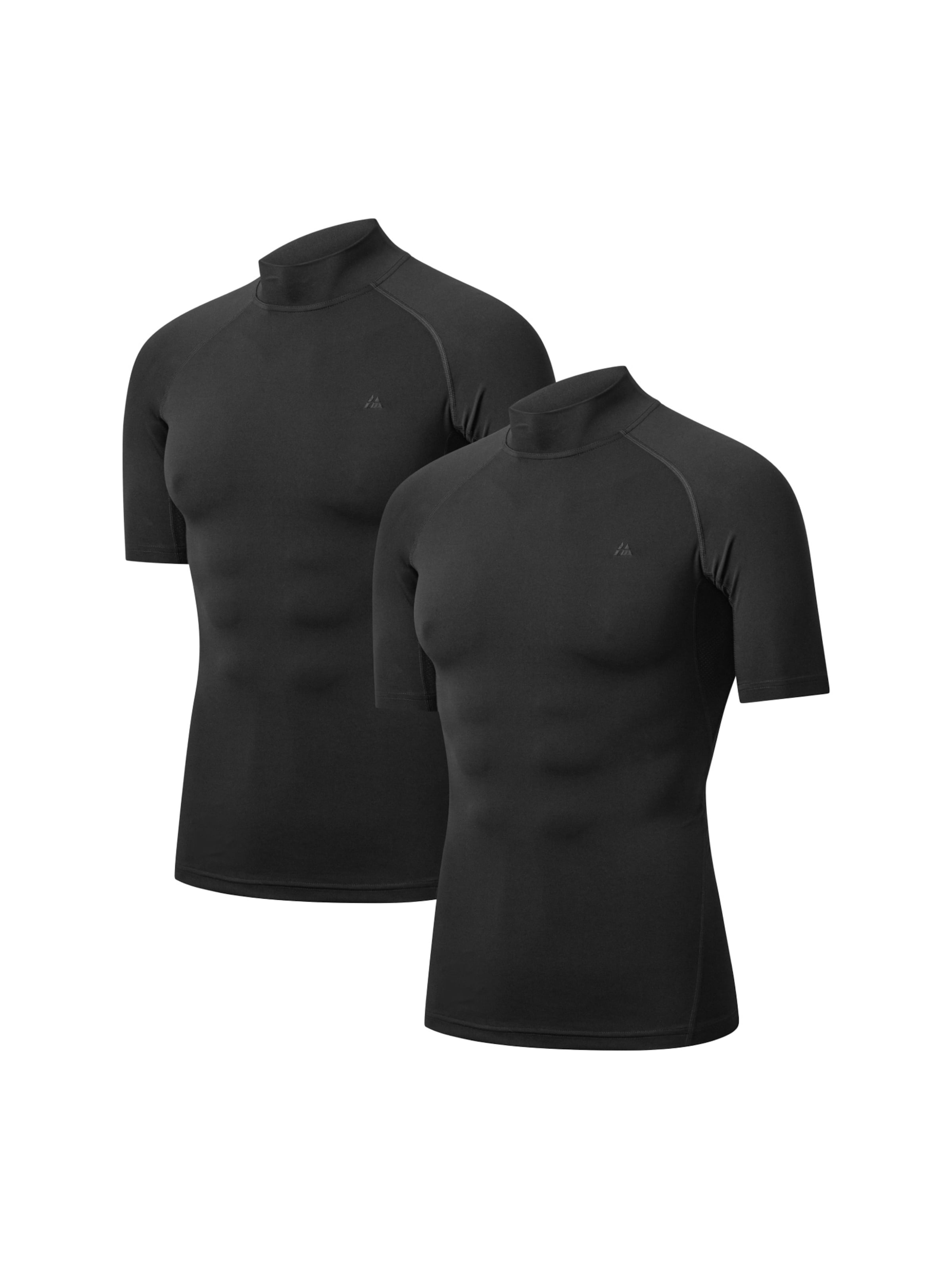 DANISH ENDURANCE Sportsweatshirt &#x27;Compression SS&#x27; in de kleur Zwart, Productweergave