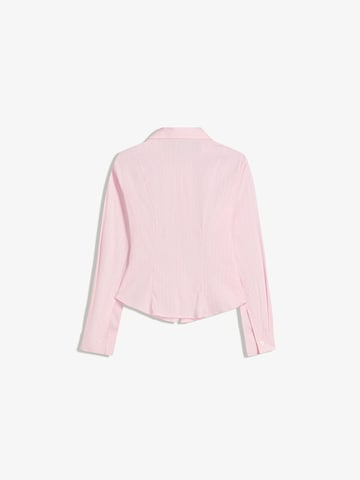 Chemisier Bershka en rose