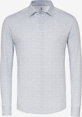 DESOTO Slim fit Overhemd in Blauw: voorkant