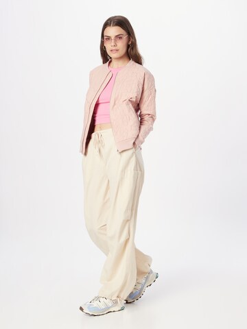 Oasis Between-Season Jacket in Pink