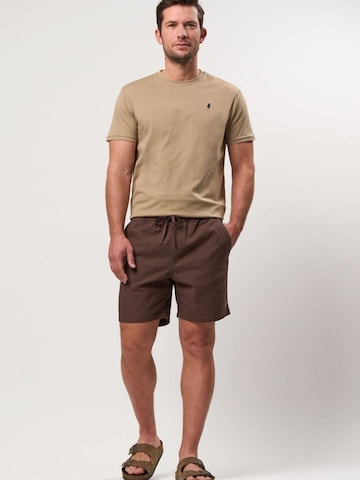 Regular Pantalon ' MCKenai ' MCS en marron : devant