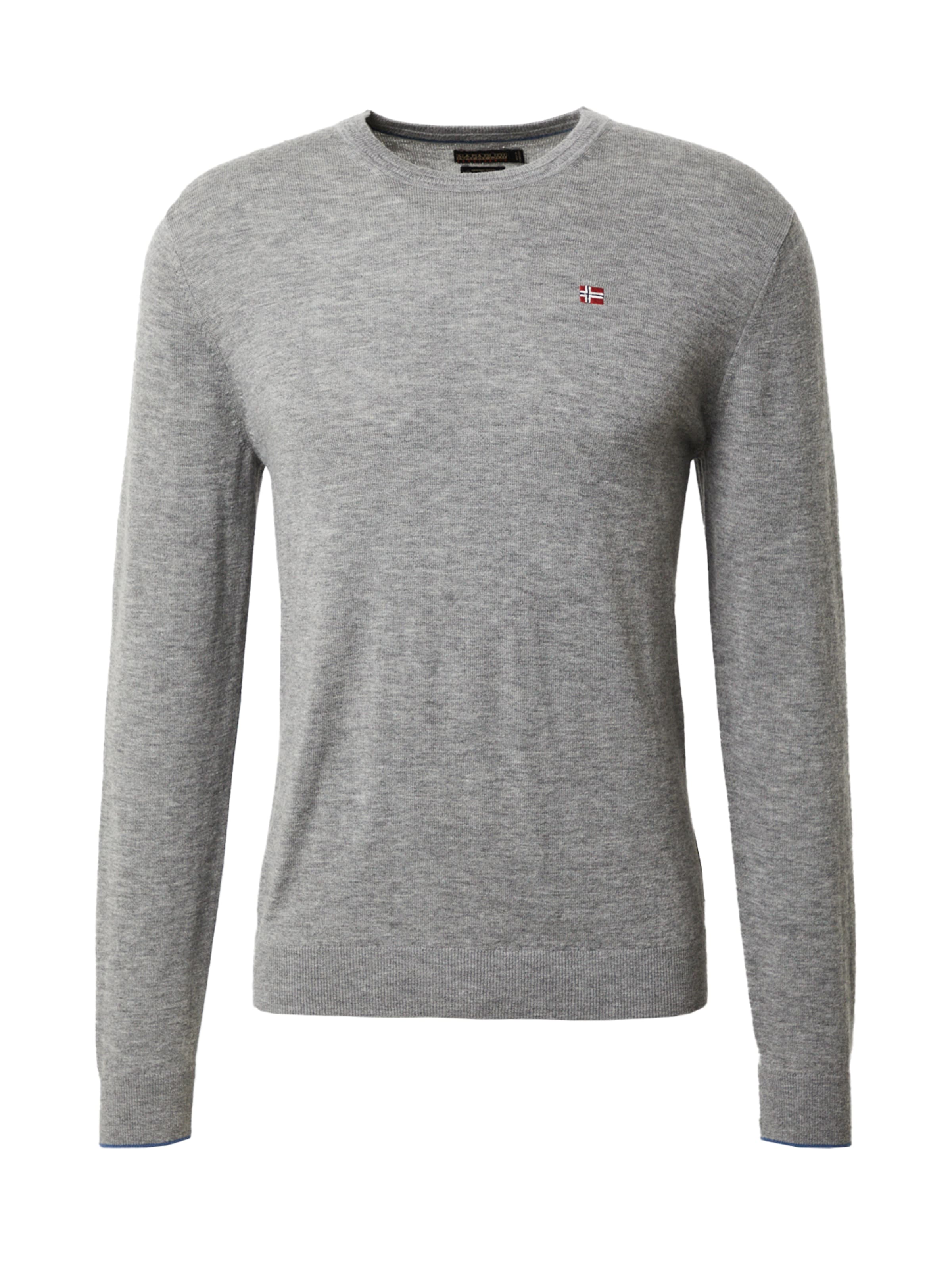 NAPAPIJRI Pullover 'DAMAVAND' in Grau: Vorderseite