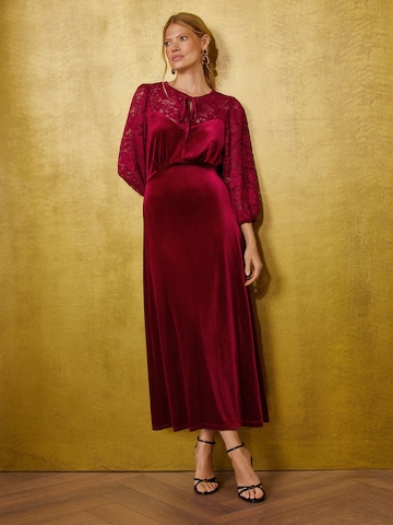 love & roses - Vestido en rojo