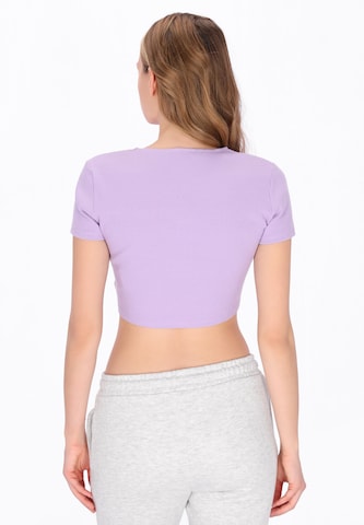 T-shirt myMo ATHLSR en violet