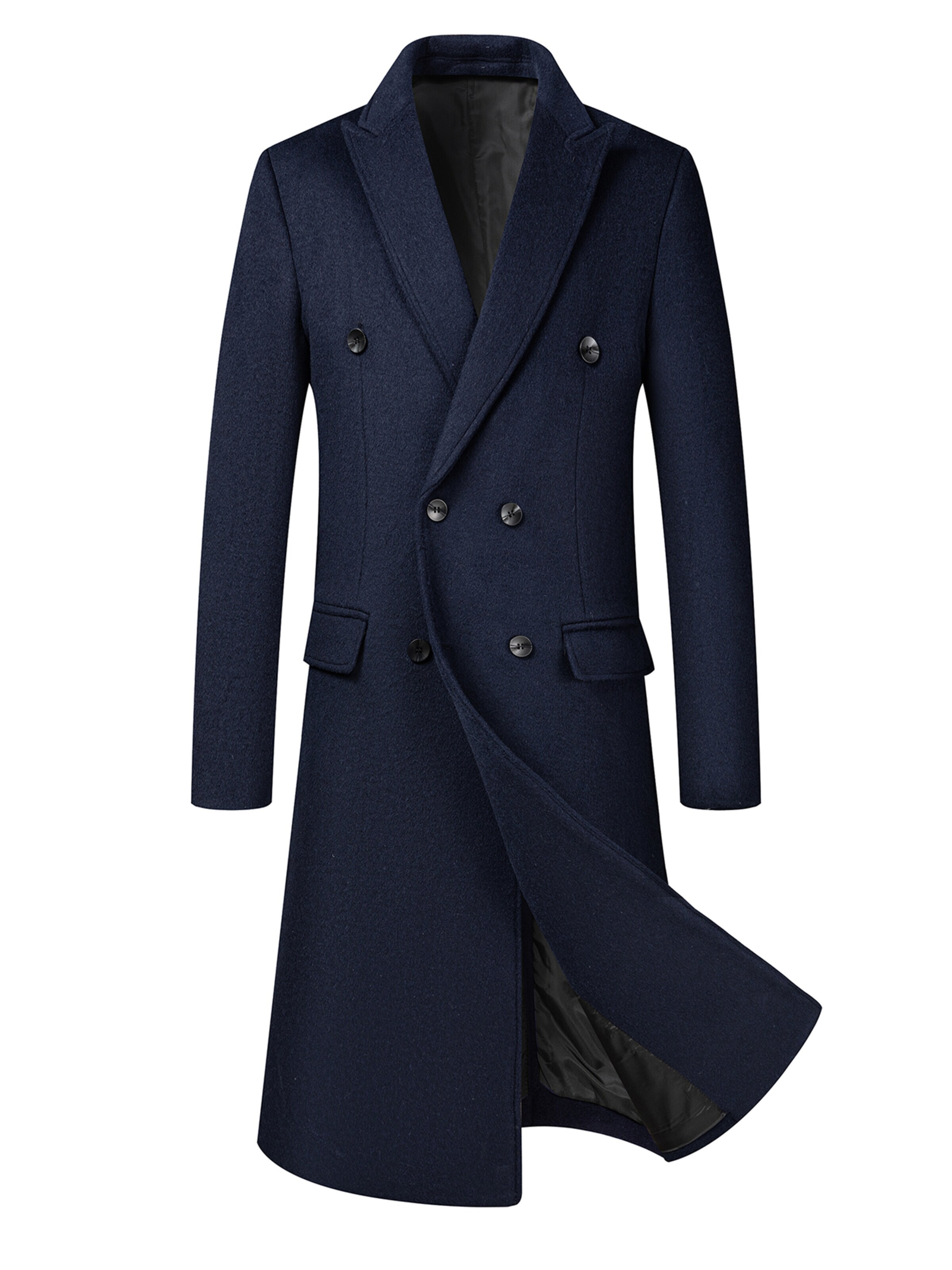 ALLTHEMEN Winter coat 'Abendrot' in Blue