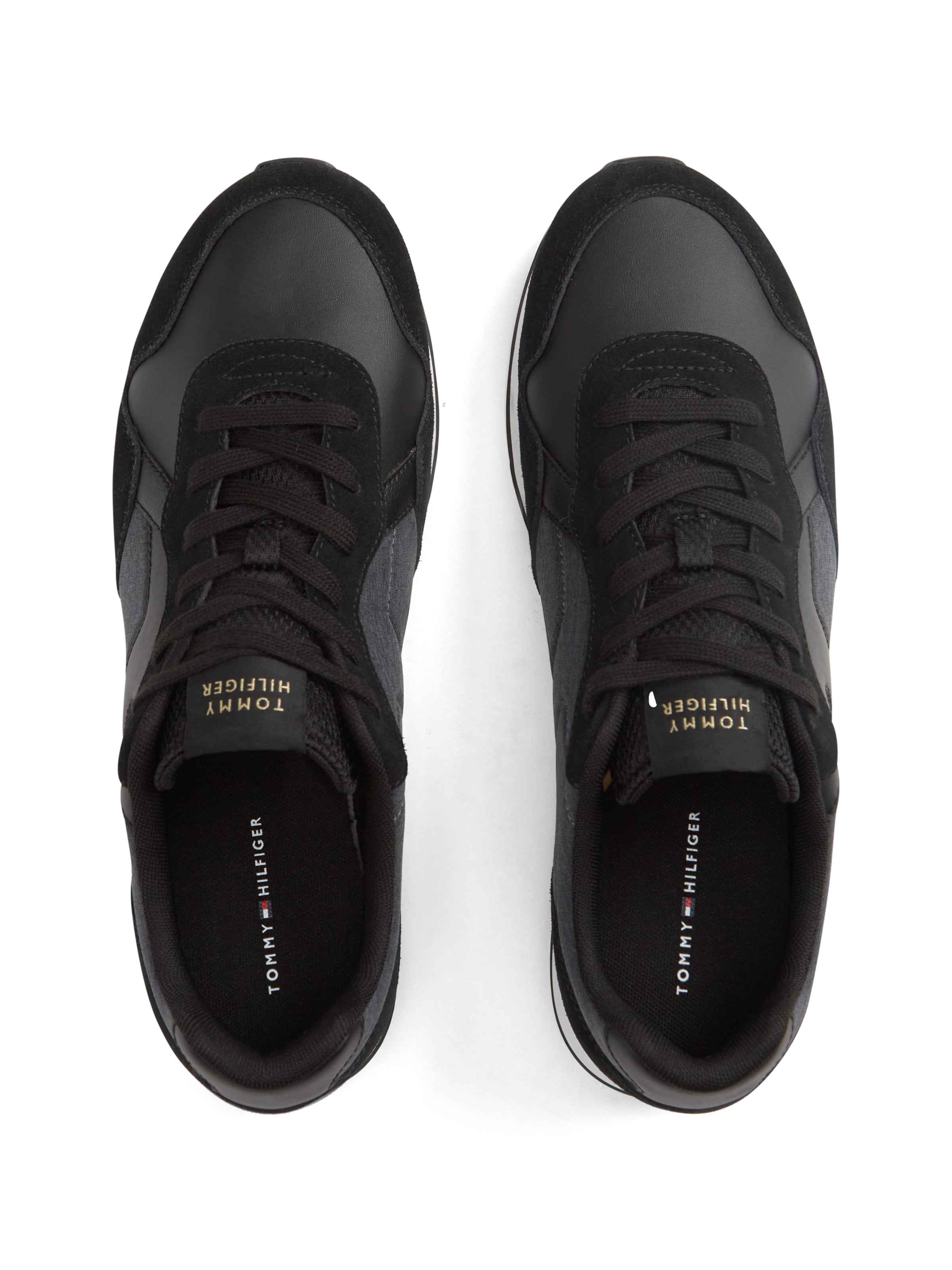 TOMMY HILFIGER Sneakersy niskie w kolorze czarny: góra