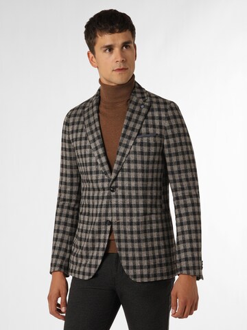 CG CLUB OF GENTS Slim Fit Sakko 'Carter-J' in Grau: predná strana