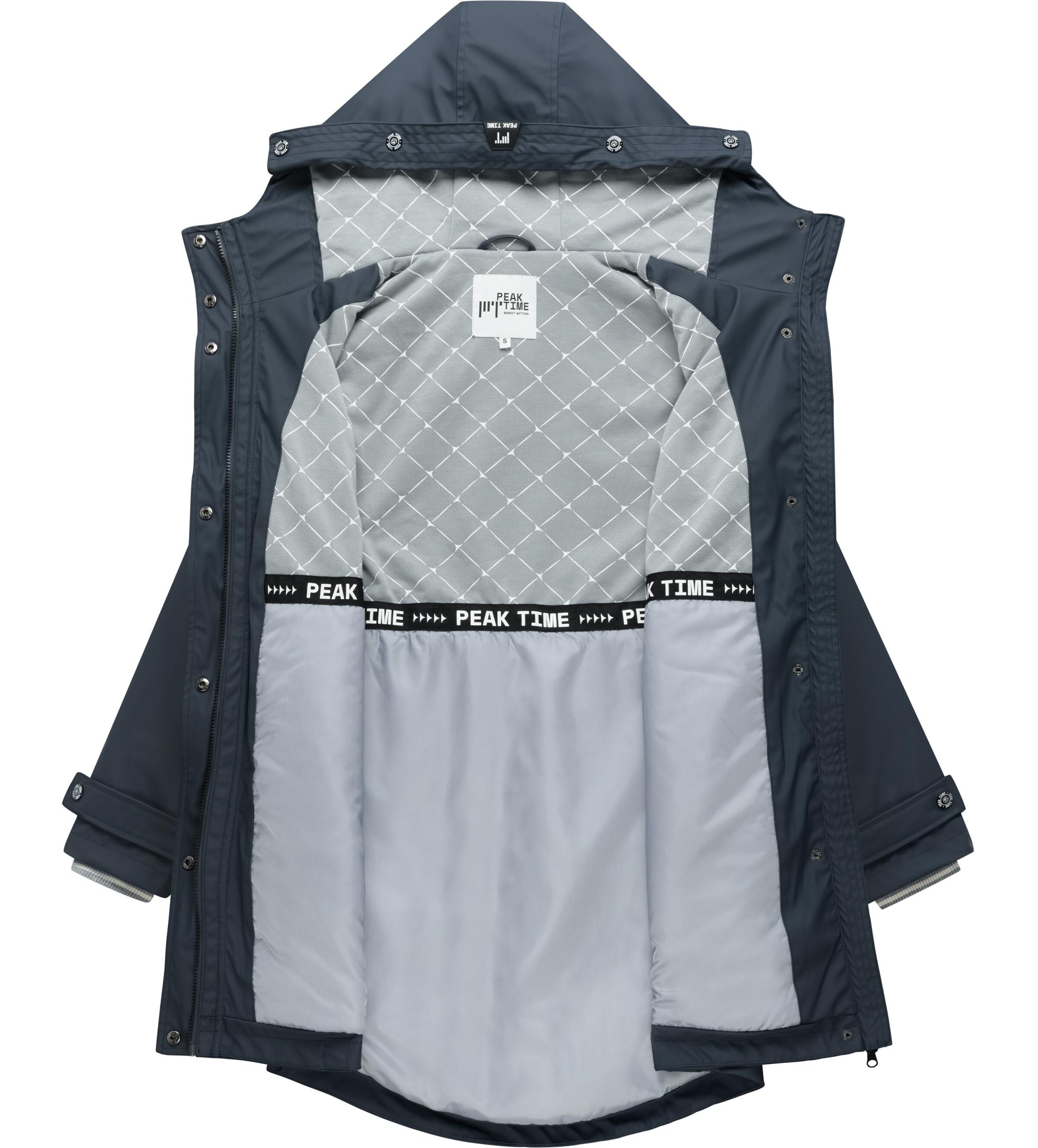 Manteau fonctionnel Peak Time en bleu
