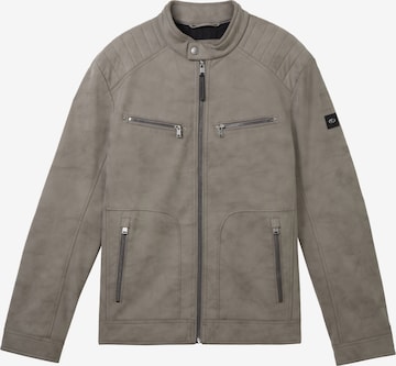 TOM TAILOR Between-Season Jacket in Grey: front