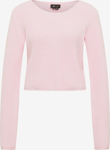 Pull-over myMo at night en rose : devant