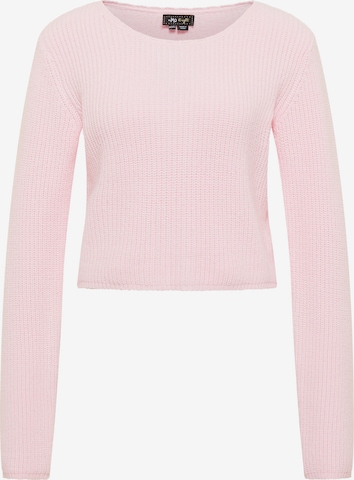 Pull-over myMo at night en rose : devant