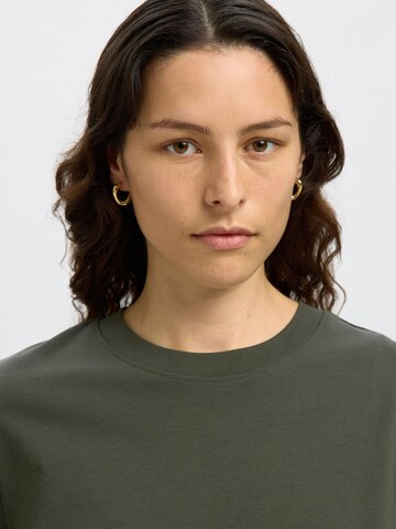 SELECTED Shirt 'SLFEssential' in Green