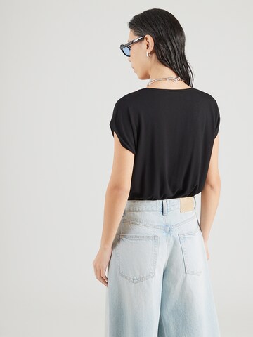 ABOUT YOU Bodi majica 'Gwenda' | črna barva